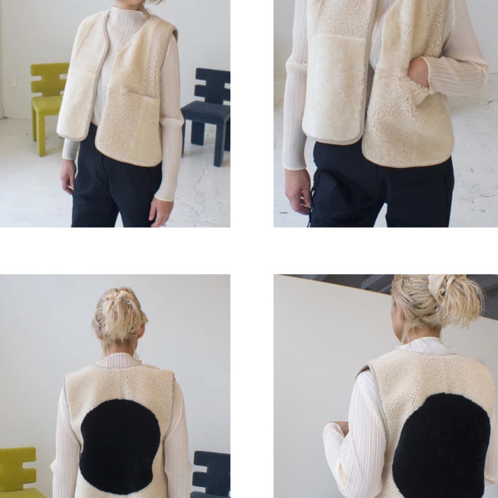 Milena Silvano Moon Vest O/S
